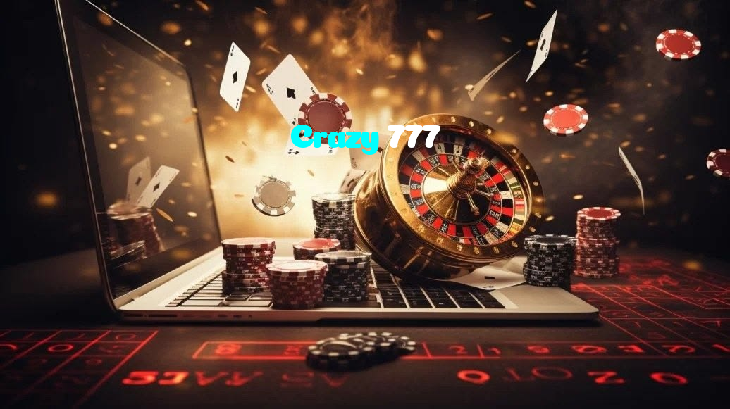 Crazy 777 casino presented on mobile device in Pakistan with slots and live games
